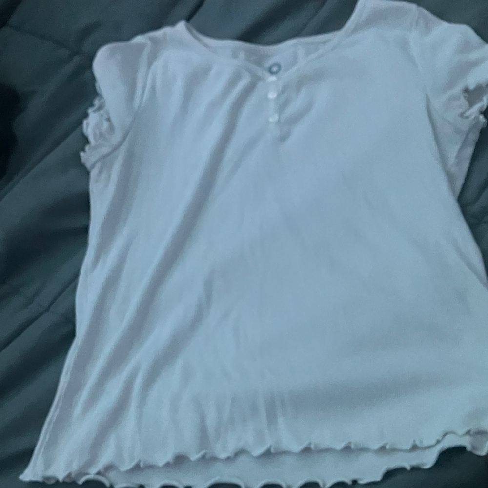 SO White Short Sleeve Tee